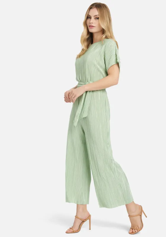 Plissé Culotte Jumpsuit sold by Bebe