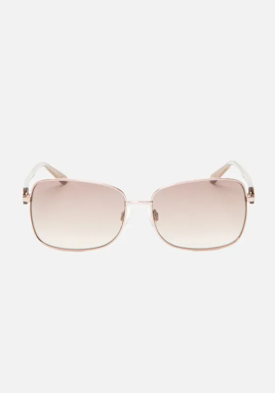 Rose Square Sunglasses sold by Bebe