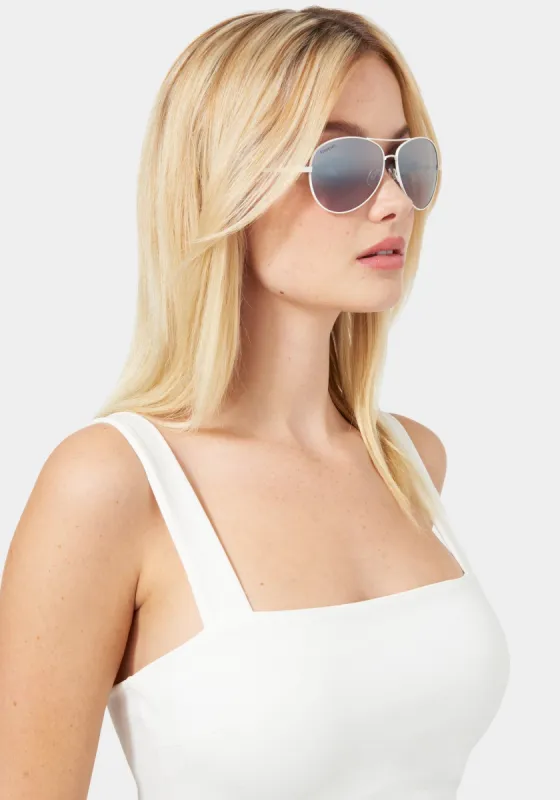 Classic Silver Aviator made by Bebe