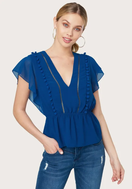 Pom-Pom Detail Top sold by Bebe