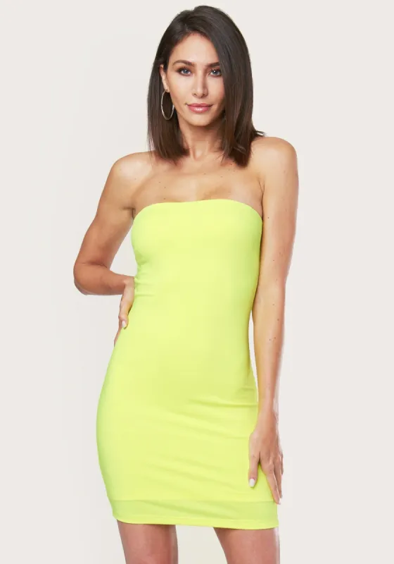 Strapless Mini Dress sold by Bebe