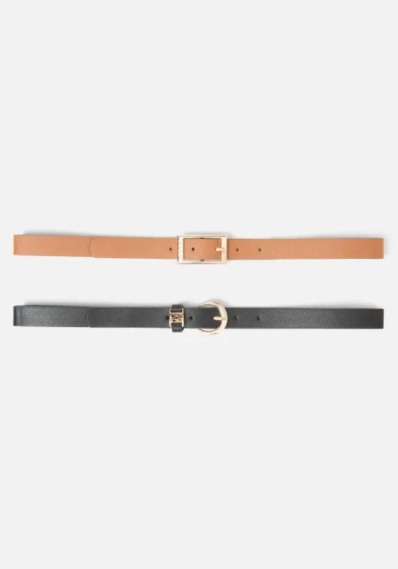 2 Pack Skinny Belt sold by Bebe