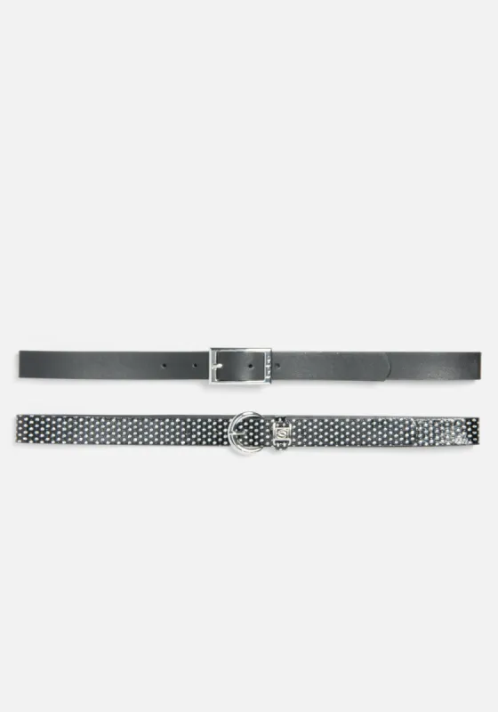 Bebe Crystal 2 Pack Belt sold by Bebe