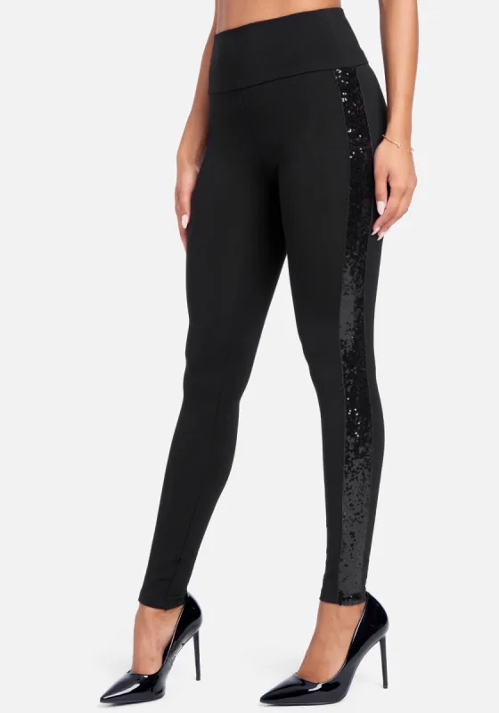 Side Sequin Detail Legging sold by Bebe