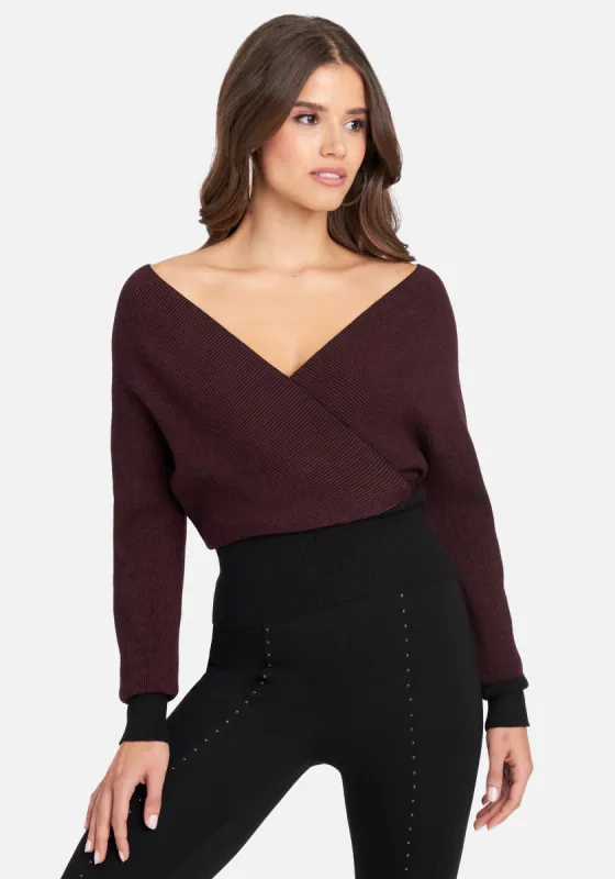 Front Wrap Sweater sold by Bebe