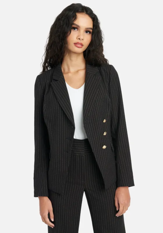 Asymmetric Front Button Tailored Jacket sold by Bebe
