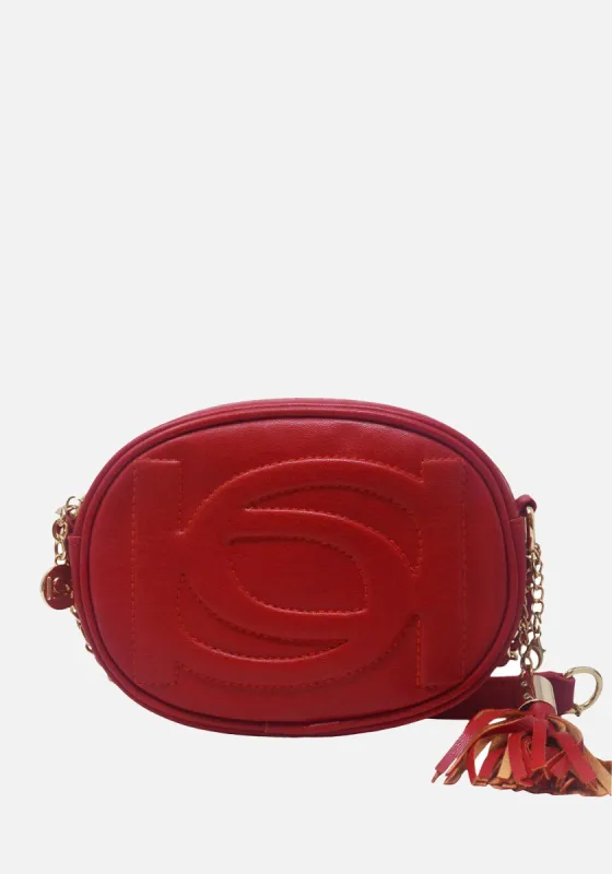 Tayrn Round Crossbody sold by Bebe