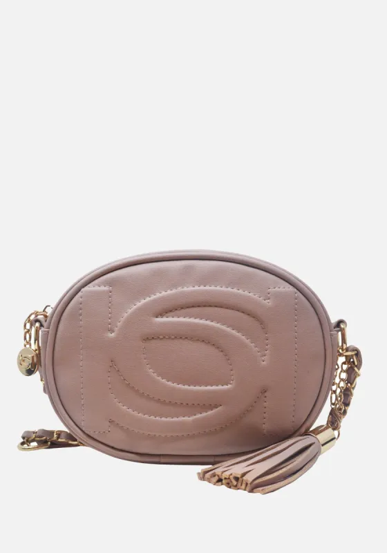 Tayrn Round Crossbody sold by Bebe