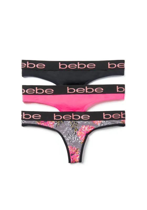 Bebe Logo 2 Piece Panty Set sold by Bebe
