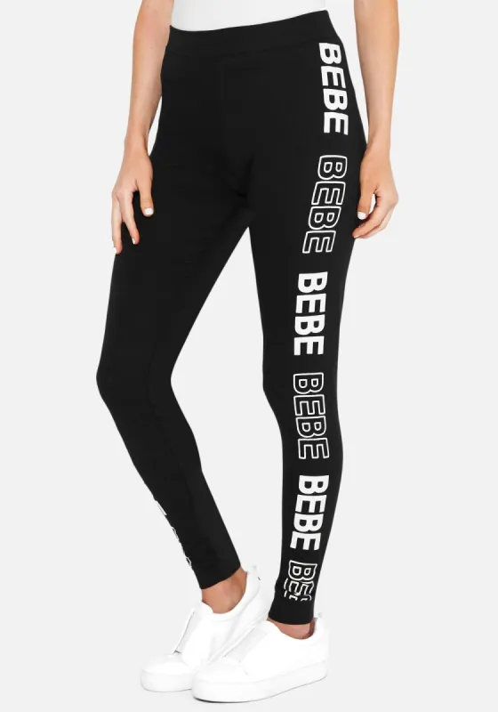 Bebe Logo Side Stripe Pants sold by Bebe