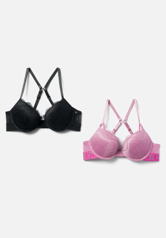 2 Pk Lace Bra sold by Bebe