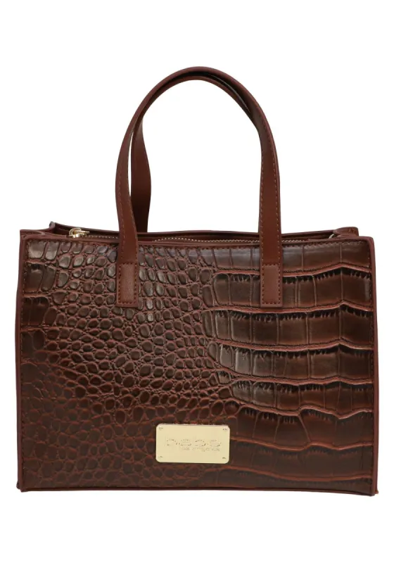Crista Croco Satchel sold by Bebe