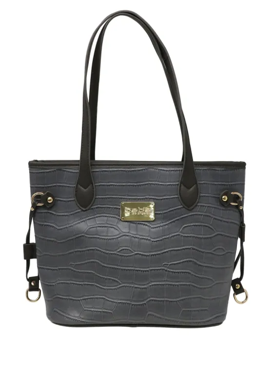 Micca Croc Tote sold by Bebe