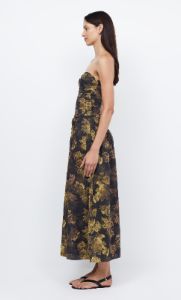PALMER STRAPLESS MAXI - JASPER FLORAL sold by bec + bridge