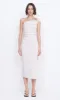 ELEA ASYM MIDI DRESS - VANILLA BEAN sold by bec + bridge