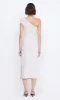 ELEA ASYM MIDI DRESS - VANILLA BEAN sold by bec + bridge