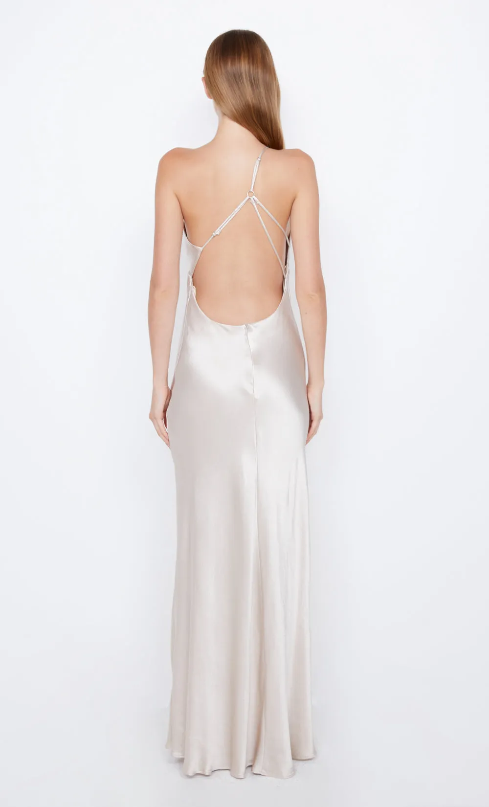 MARGAUX ASYM DRESS - SAND sold by bec + bridge product image thumbnail 2