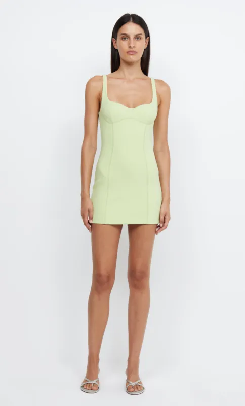 ZOEY MINI DRESS - LIME sold by bec + bridge