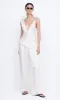 CHANTILLY SILK FRILL CAMI - IVORY sold by bec + bridge