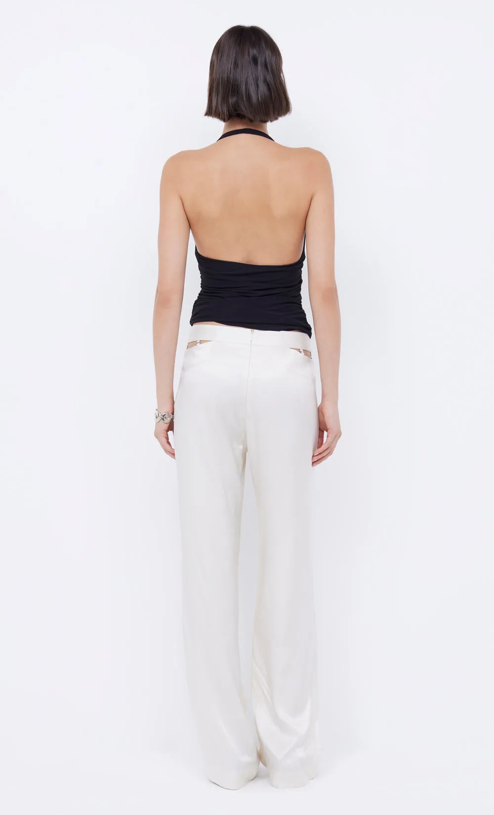 NABILA HALTER TOP - BLACK sold by bec + bridge product image thumbnail 2