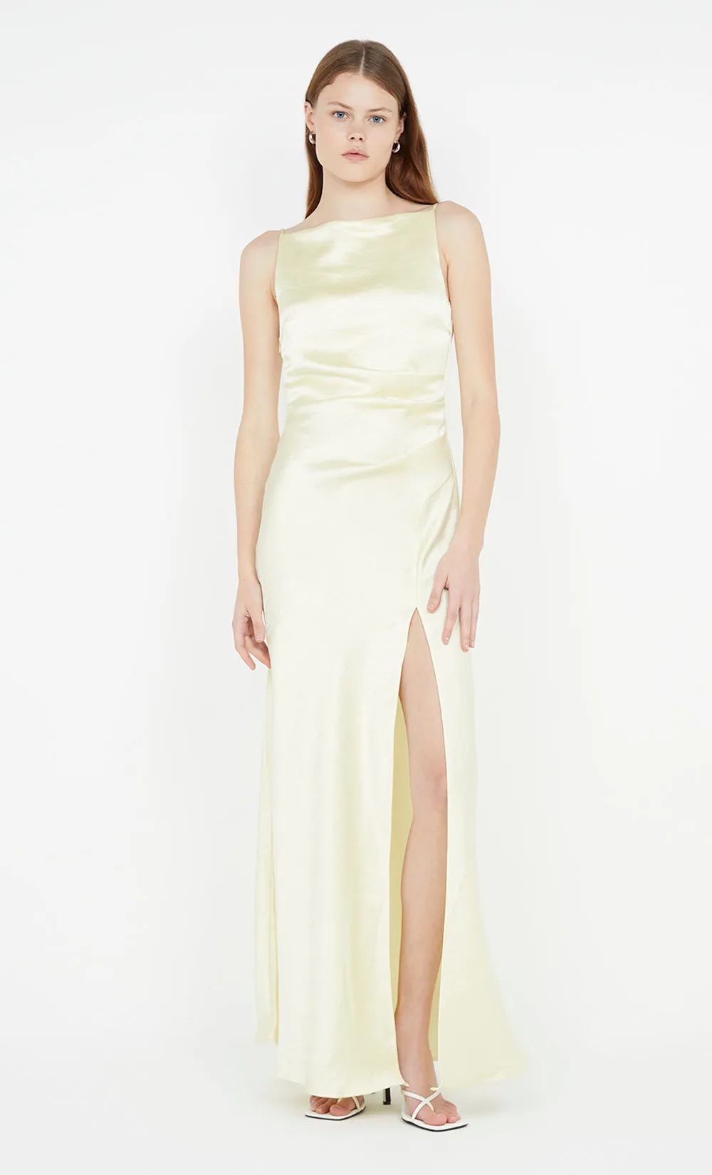 THE DREAMER MAXI DRESS - ICE YELLOW sold by bec + bridge product image thumbnail 2