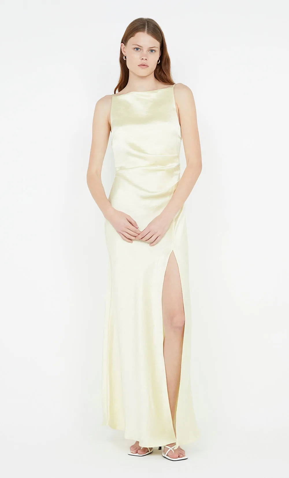 THE DREAMER MAXI DRESS - ICE YELLOW sold by bec + bridge