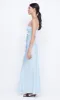 ROCHELLE TWIST STRAPLESS DRESS - DOLPHIN BLUE sold by bec + bridge