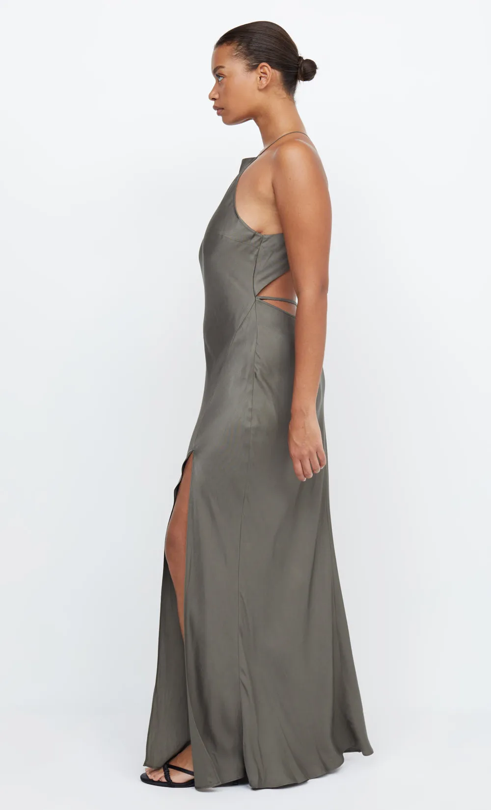 ADORE HALTER MAXI DRESS - DARK WILLOW sold by bec + bridge product image thumbnail 5