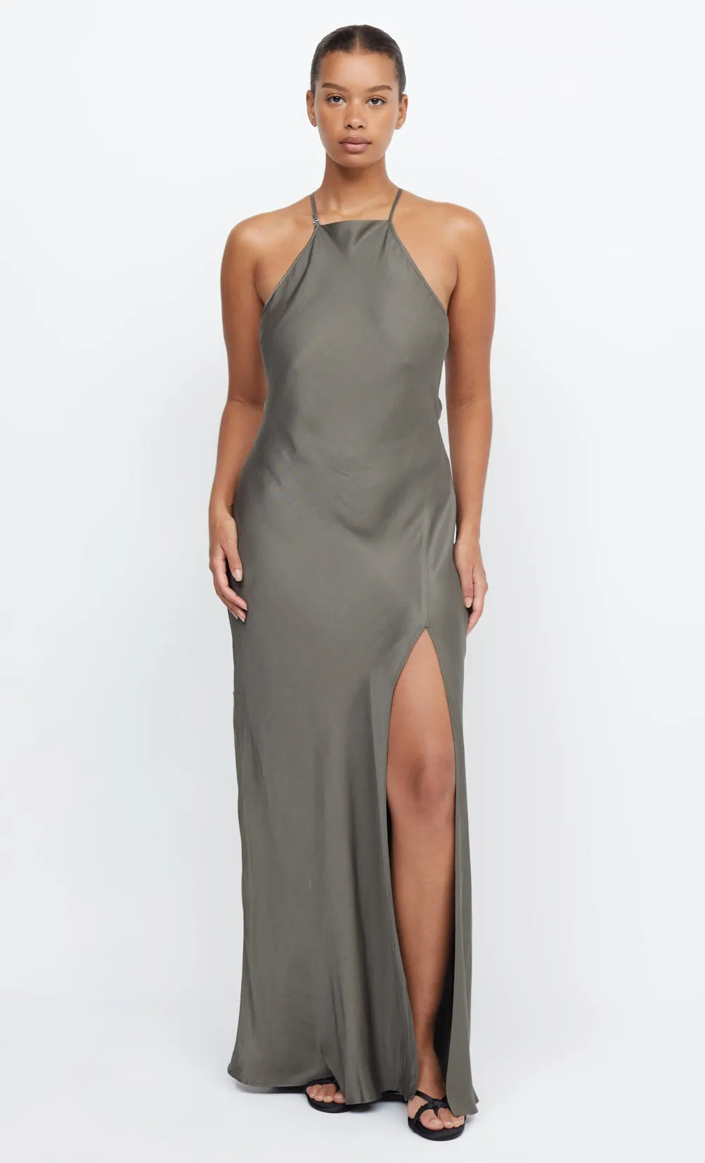 ADORE HALTER MAXI DRESS - DARK WILLOW sold by bec + bridge product image thumbnail 2