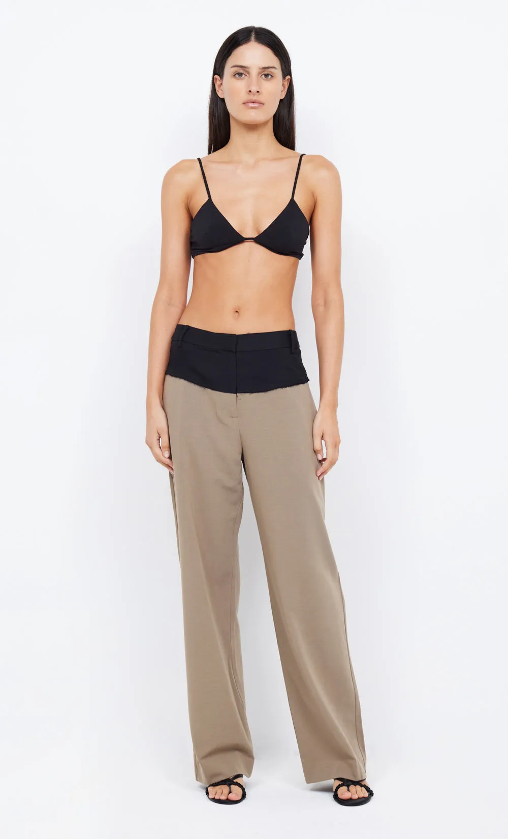 EZRA RELAXED PANT - SAGE/BLACK sold by bec + bridge product image thumbnail 2