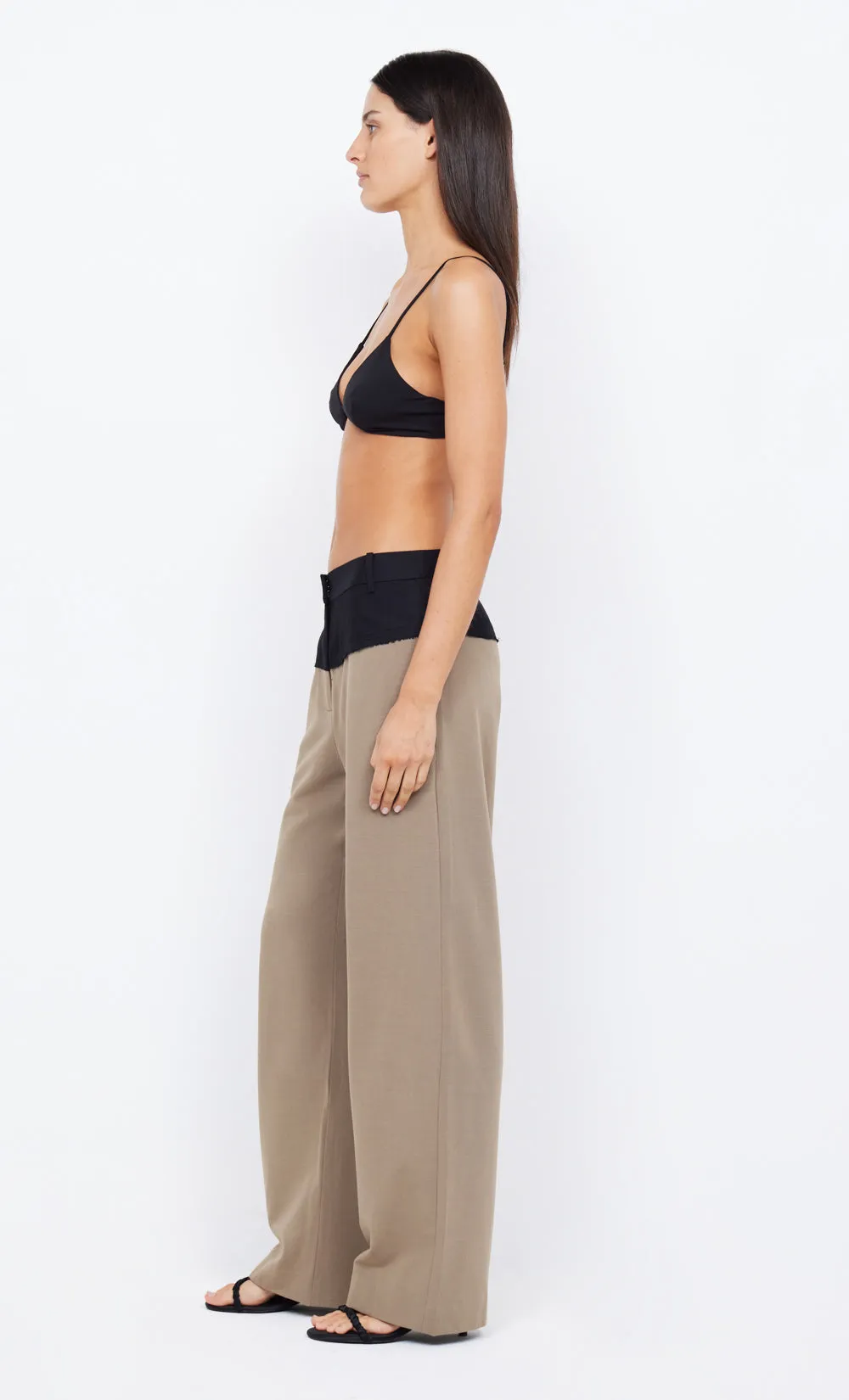 EZRA RELAXED PANT - SAGE/BLACK sold by bec + bridge product image thumbnail 3