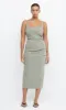 BE MINE SQUARE NECK DRESS - SAGE sold by bec + bridge