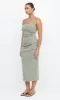 BE MINE SQUARE NECK DRESS - SAGE sold by bec + bridge