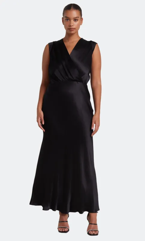 MOON DANCE MAXI DRESS - BLACK sold by bec + bridge
