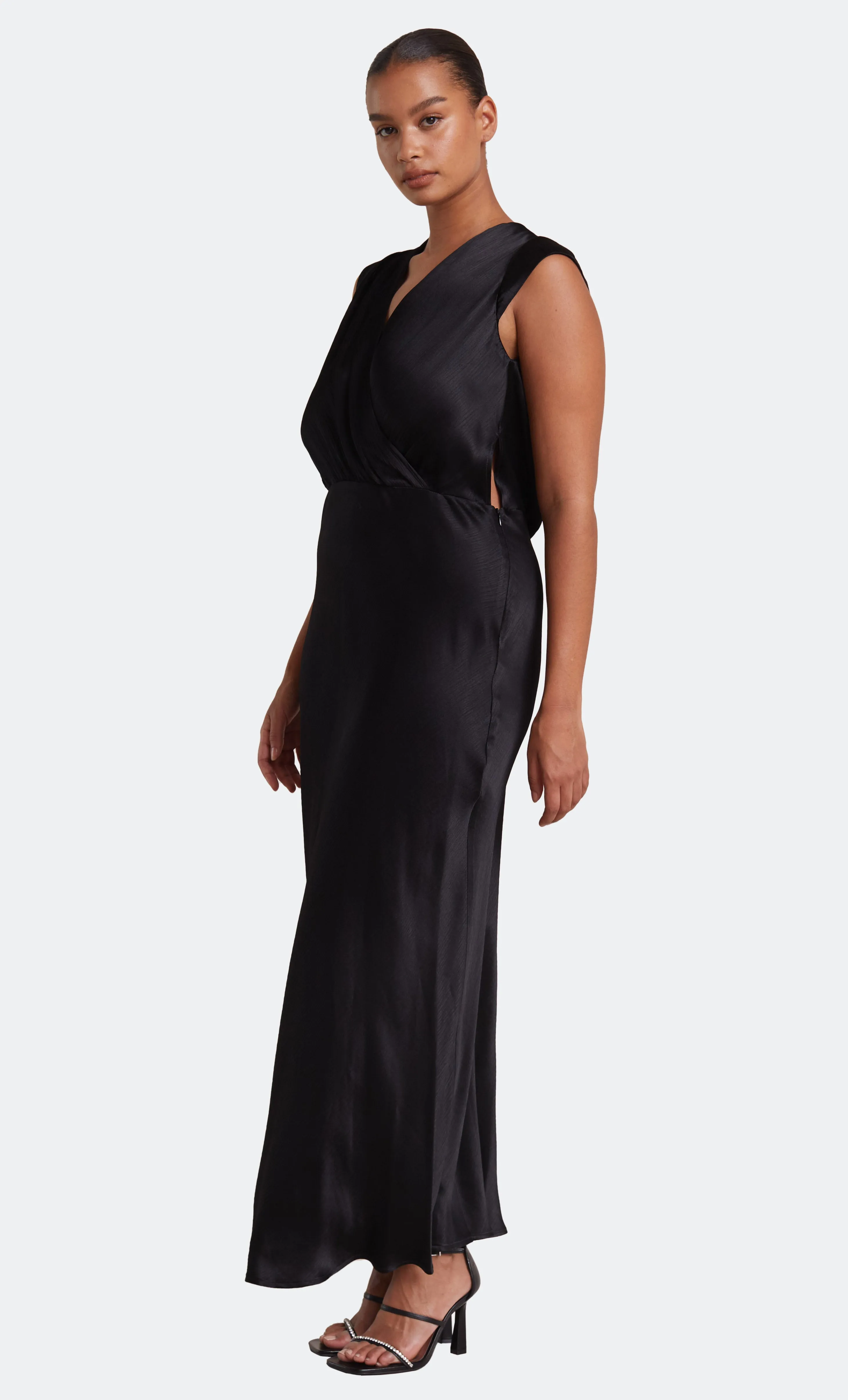 MOON DANCE MAXI DRESS - BLACK sold by bec + bridge product image thumbnail 3