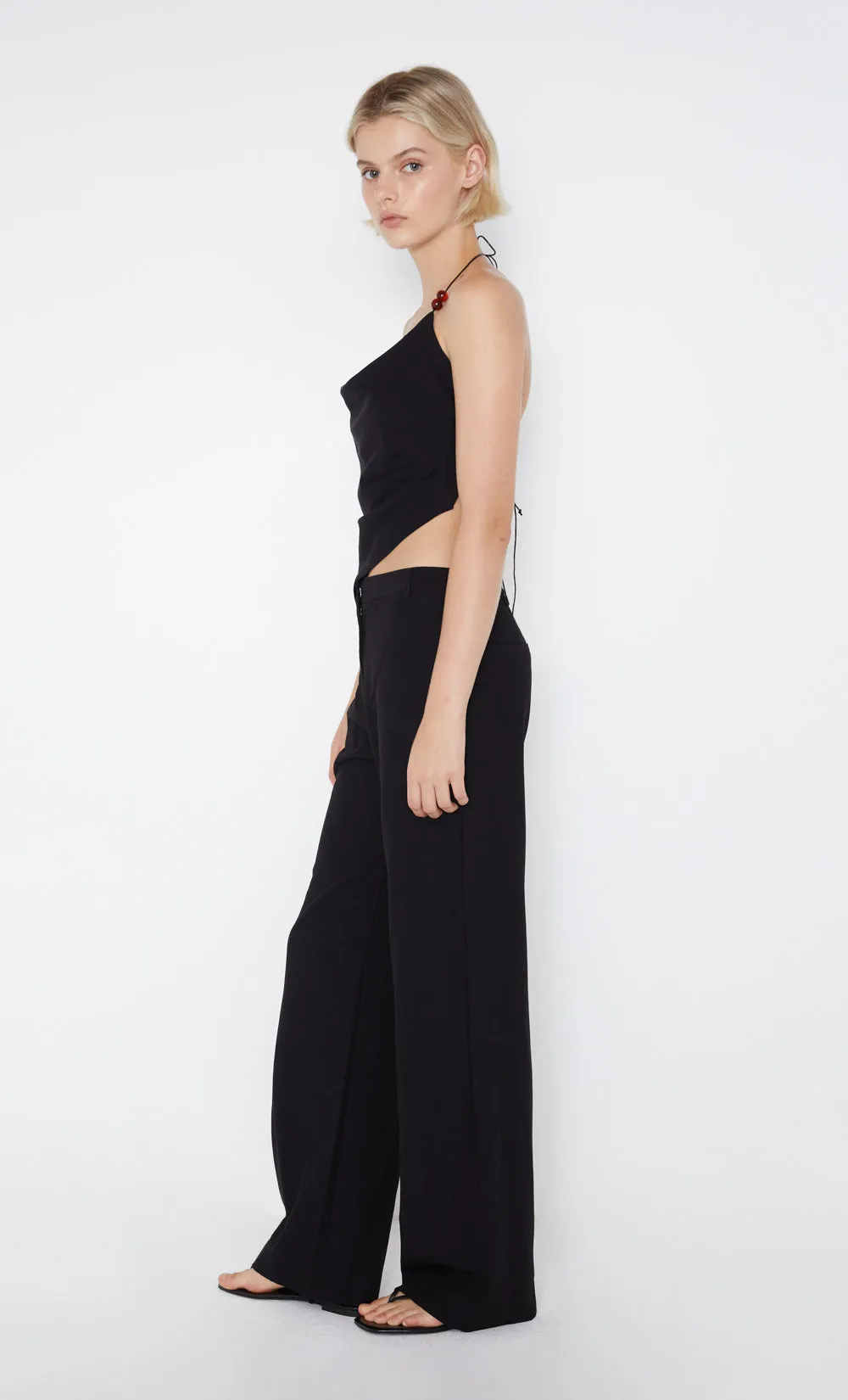 DESIREE HALTER TOP - BLACK sold by bec + bridge product image thumbnail 4