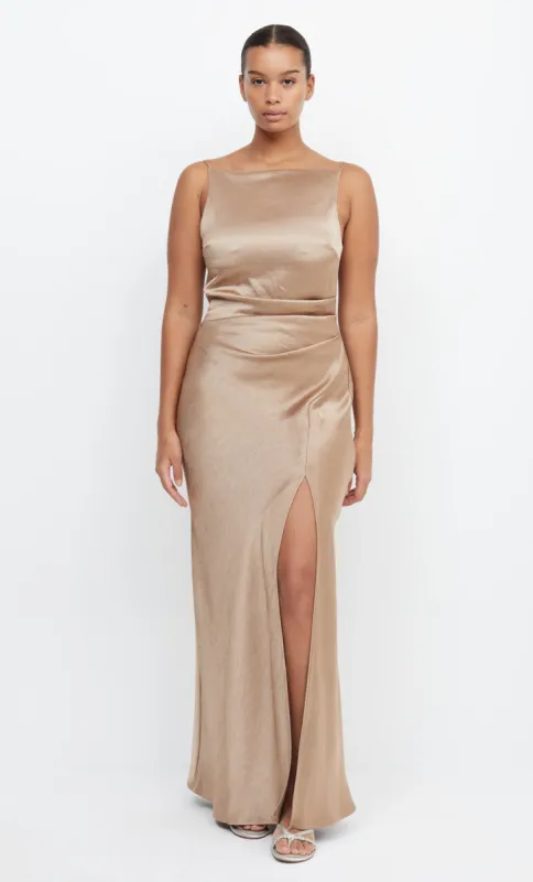 THE DREAMER MAXI DRESS - GOLDEN sold by bec + bridge