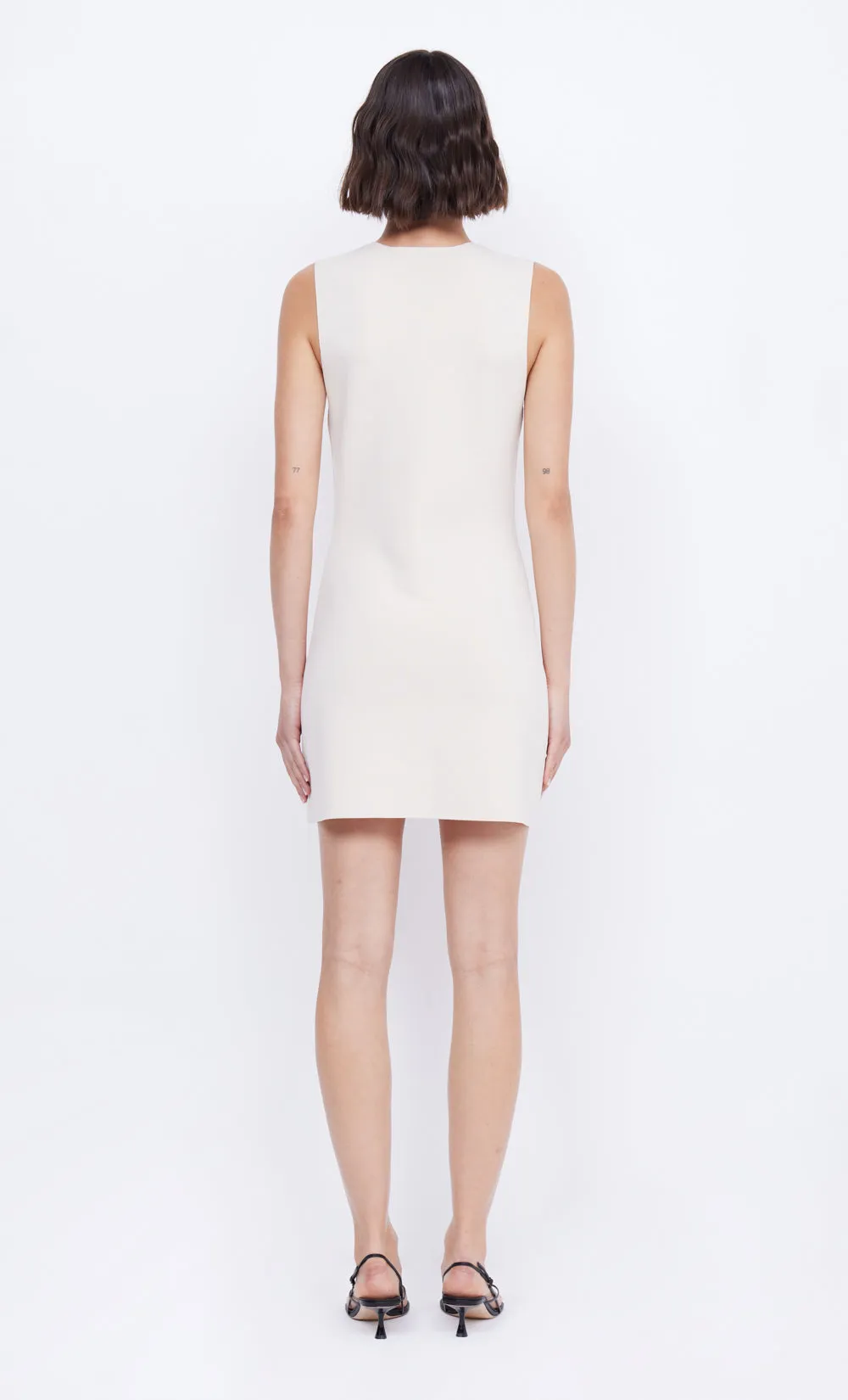 ILORA KNIT MINI DRESS - IVORY sold by bec + bridge product image thumbnail 5