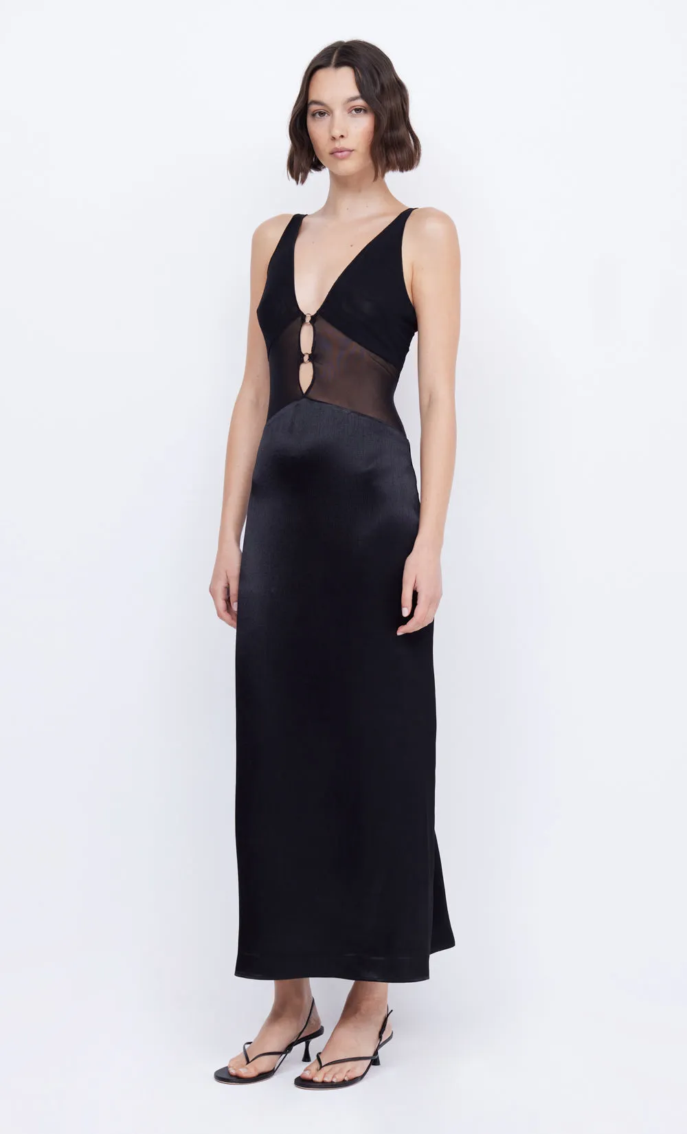 HACIE MAXI DRESS - BLACK sold by bec + bridge product image thumbnail 4