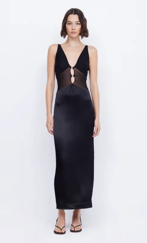 HACIE MAXI DRESS - BLACK sold by bec + bridge