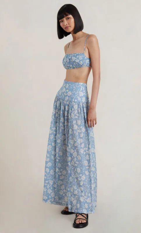 FLORAL SKIES MAXI SKIRT - PRINT sold by bec + bridge