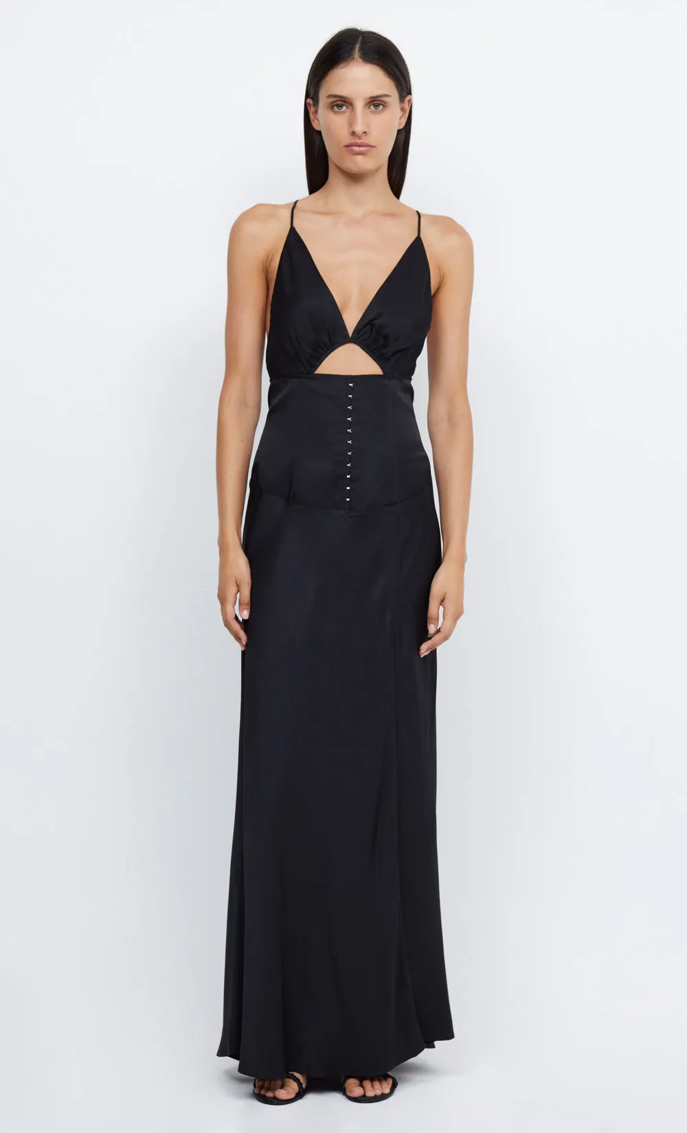 TERESA MAXI DRESS - BLACK sold by bec + bridge