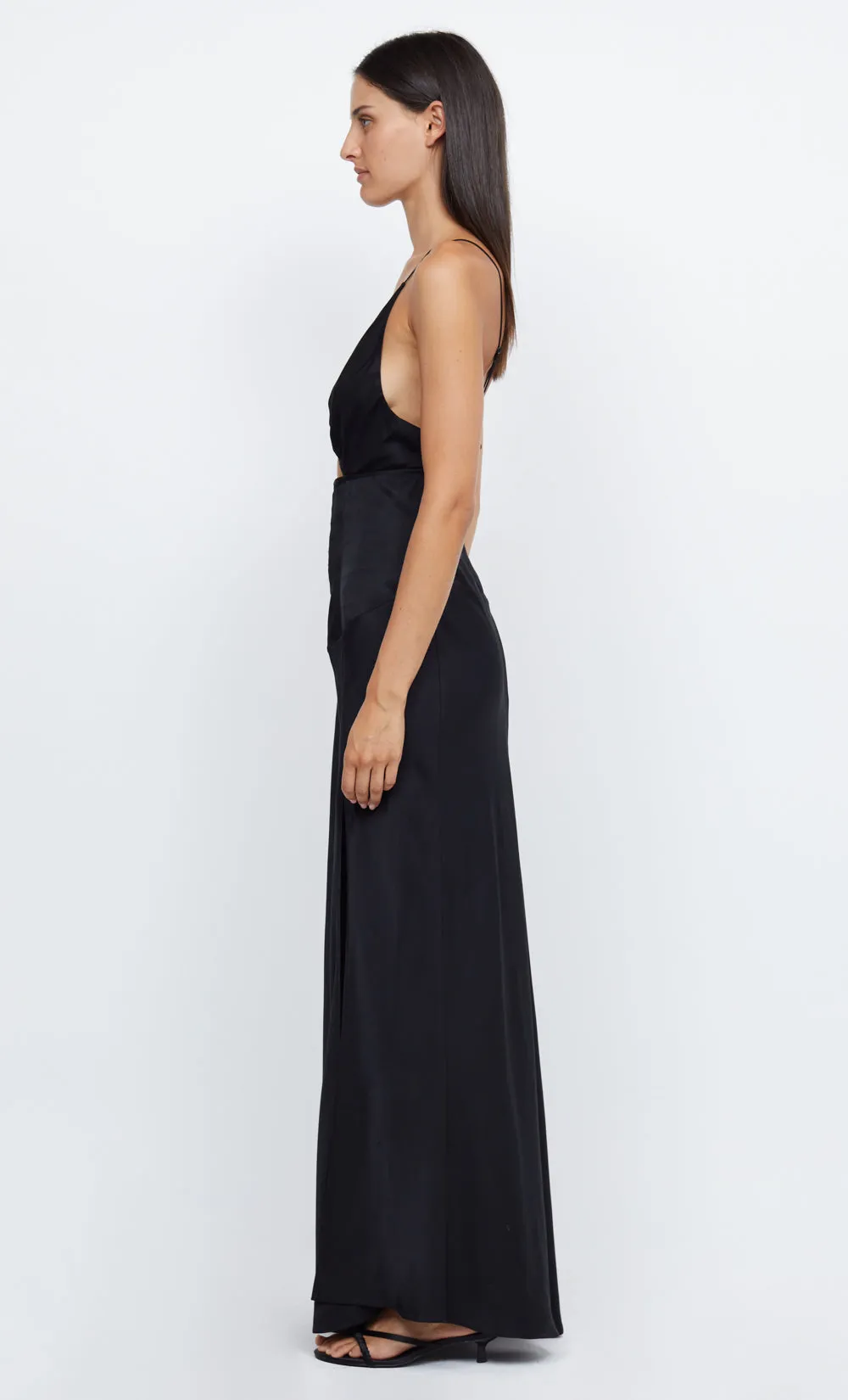 TERESA MAXI DRESS - BLACK sold by bec + bridge product image thumbnail 4