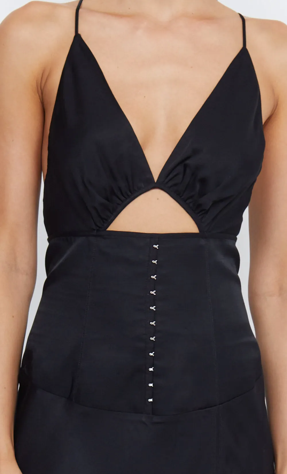 TERESA MAXI DRESS - BLACK sold by bec + bridge product image thumbnail 5