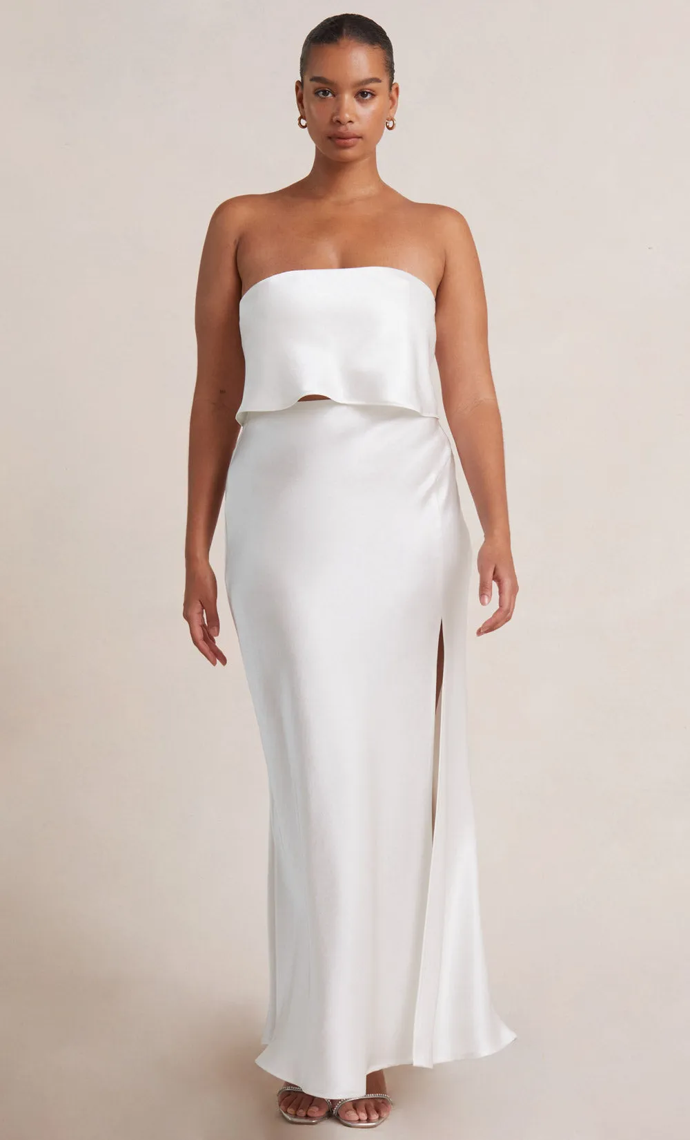THE DREAMER STRAPLESS TOP - IVORY sold by bec + bridge product image thumbnail 3