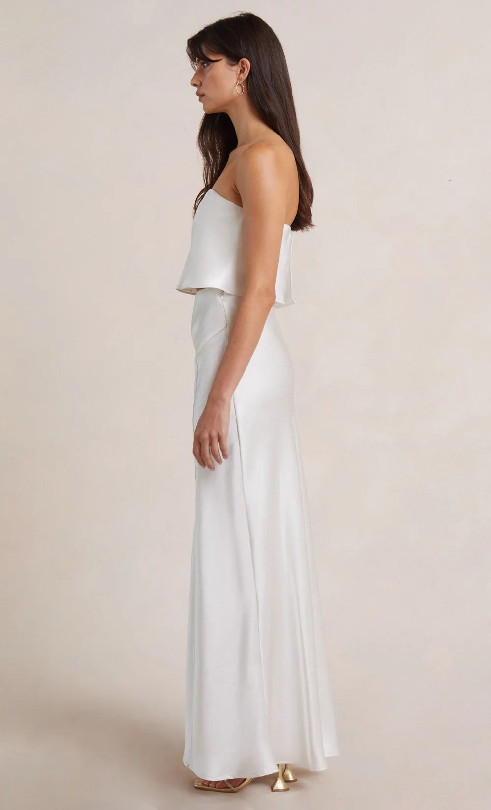 THE DREAMER STRAPLESS TOP - IVORY sold by bec + bridge product image thumbnail 5