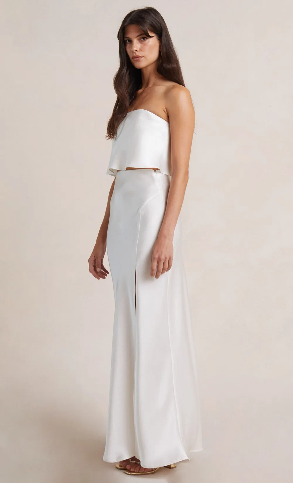 THE DREAMER STRAPLESS TOP - IVORY sold by bec + bridge product image thumbnail 4