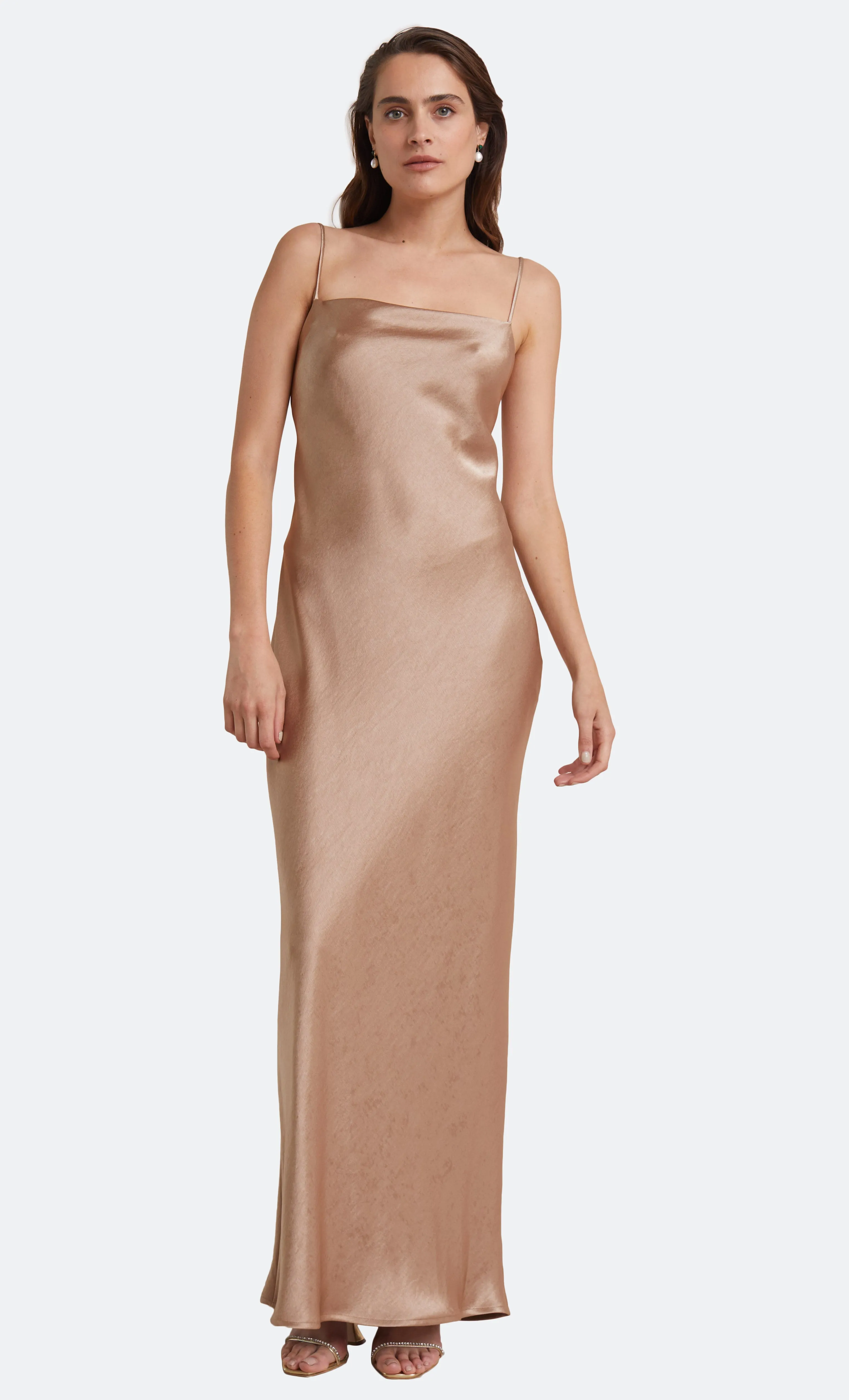 THE DREAMER TIE DRESS - GOLDEN sold by bec + bridge product image thumbnail 3
