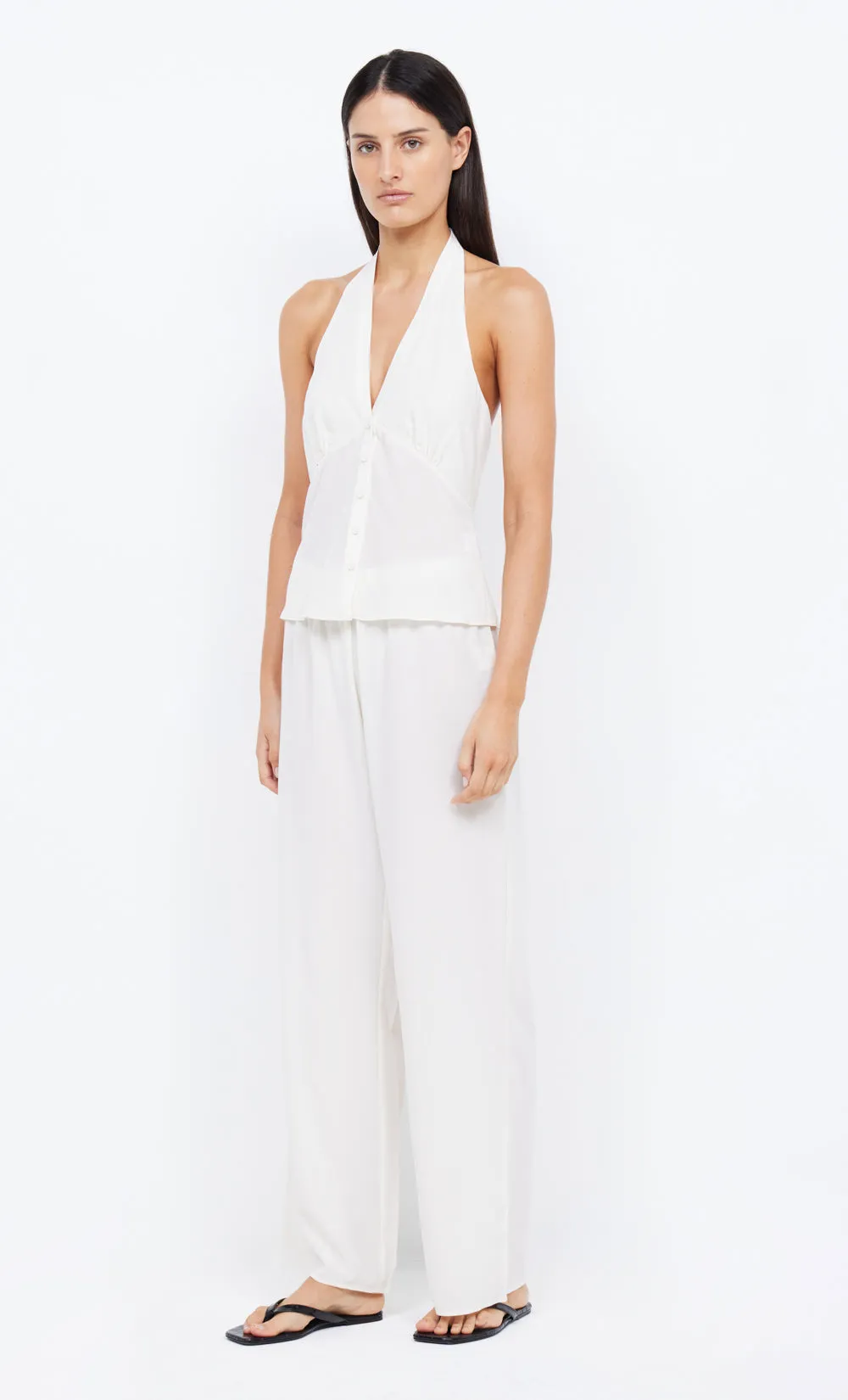 ARCHER HALTER TOP - IVORY sold by bec + bridge product image thumbnail 4