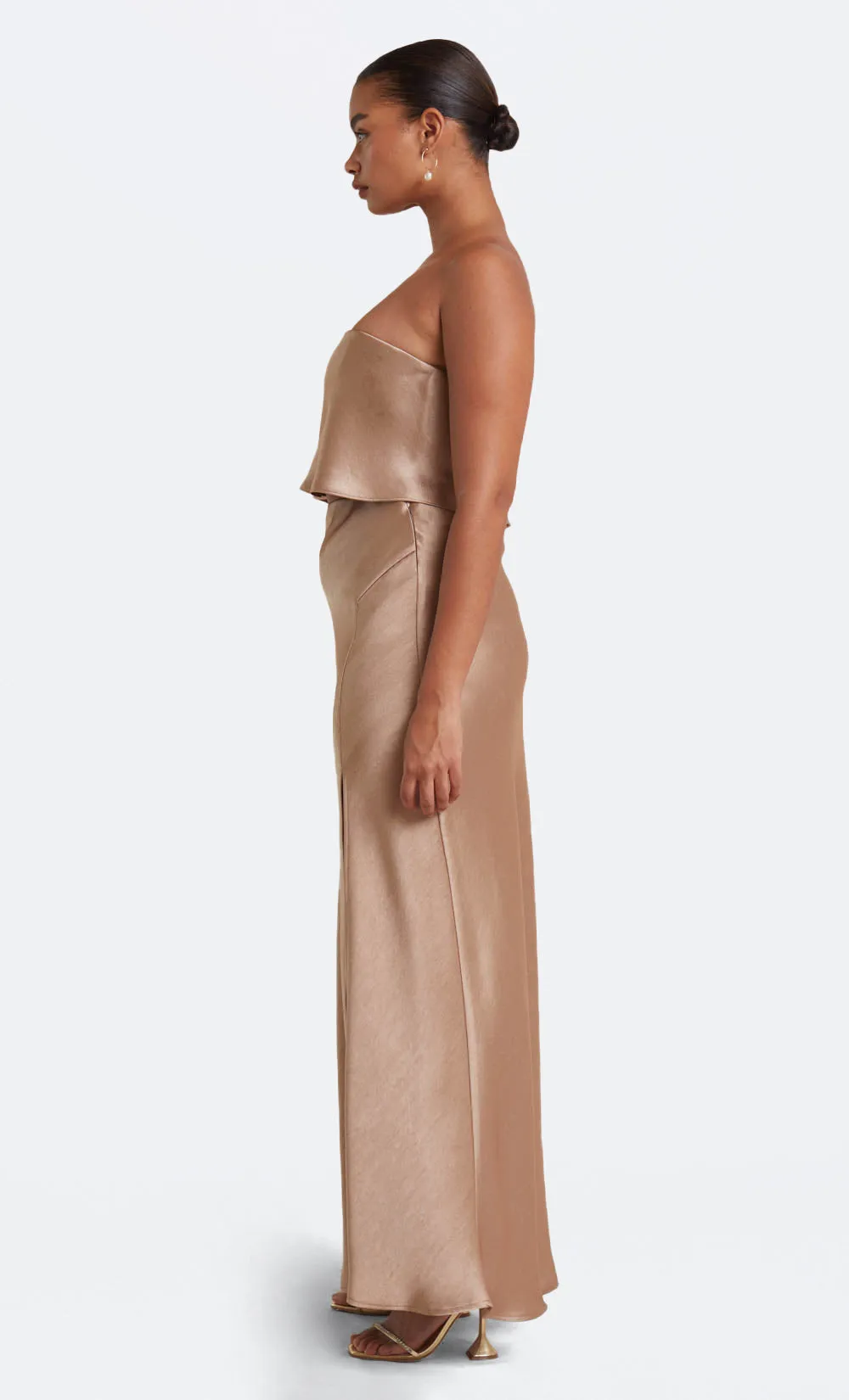 THE DREAMER STRAPLESS TOP - GOLDEN sold by bec + bridge product image thumbnail 4